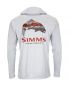 Preview: Simms Tech Hoody - Artist Series Trout Logo Flame/Sterling XL