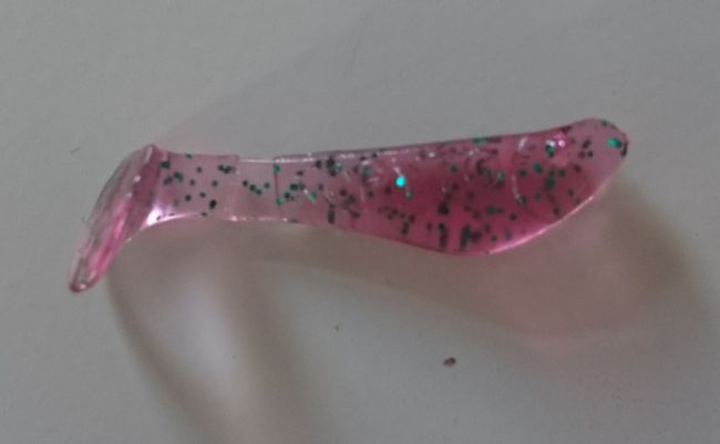 Kopyto  Shad 3,5cm Pink Glitter