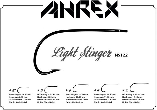 Ahrex NS122 Light Stinger Fliegenhaken