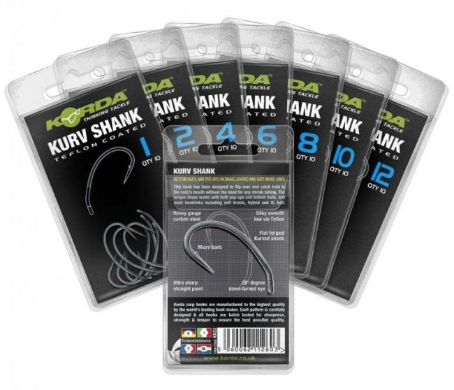 Korda Kurv Shank Karpfenhaken