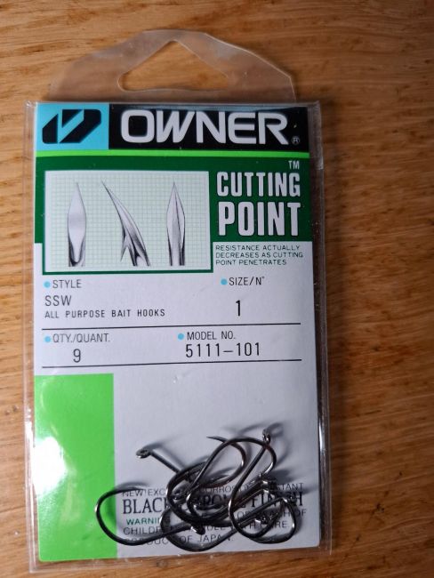 Owner Cutting Point Fly Liner Gr.6 - Kopie