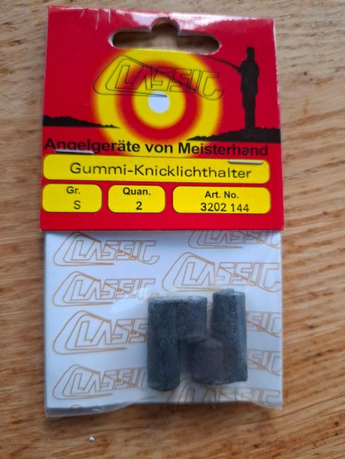 Gummi-Knicklichthalter Gr.S