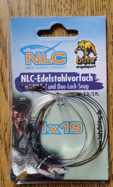 NLC- Edelstahlvorfach Raubfischzubehör