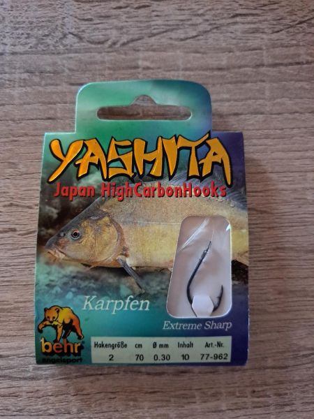 Yaschita Karpfen Vorfachhaken Gr.2